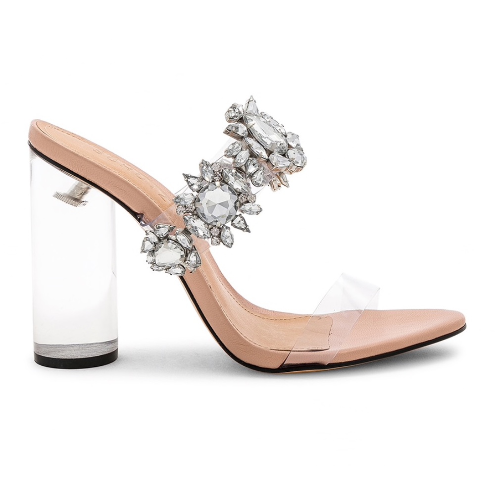 - NEW Schutz Blanck Mule Transparente 0283-0298